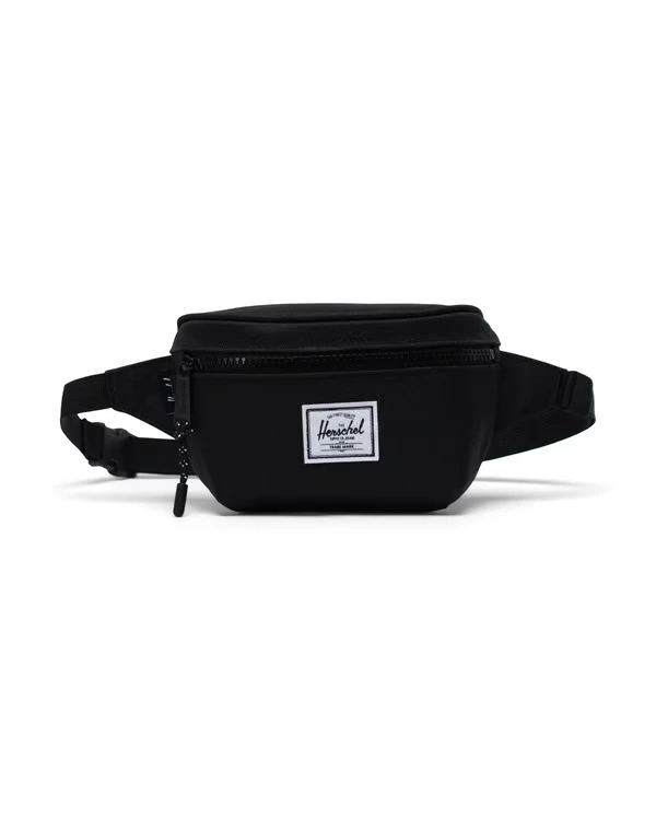 Herschel-Twelve-Hip-Pack-Black-Front-View.webp