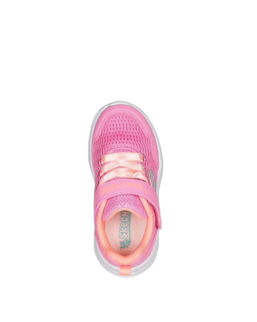 Skechers-Toddler-Dreamy-Dancer-Pink-Coral-Top-View.webp
