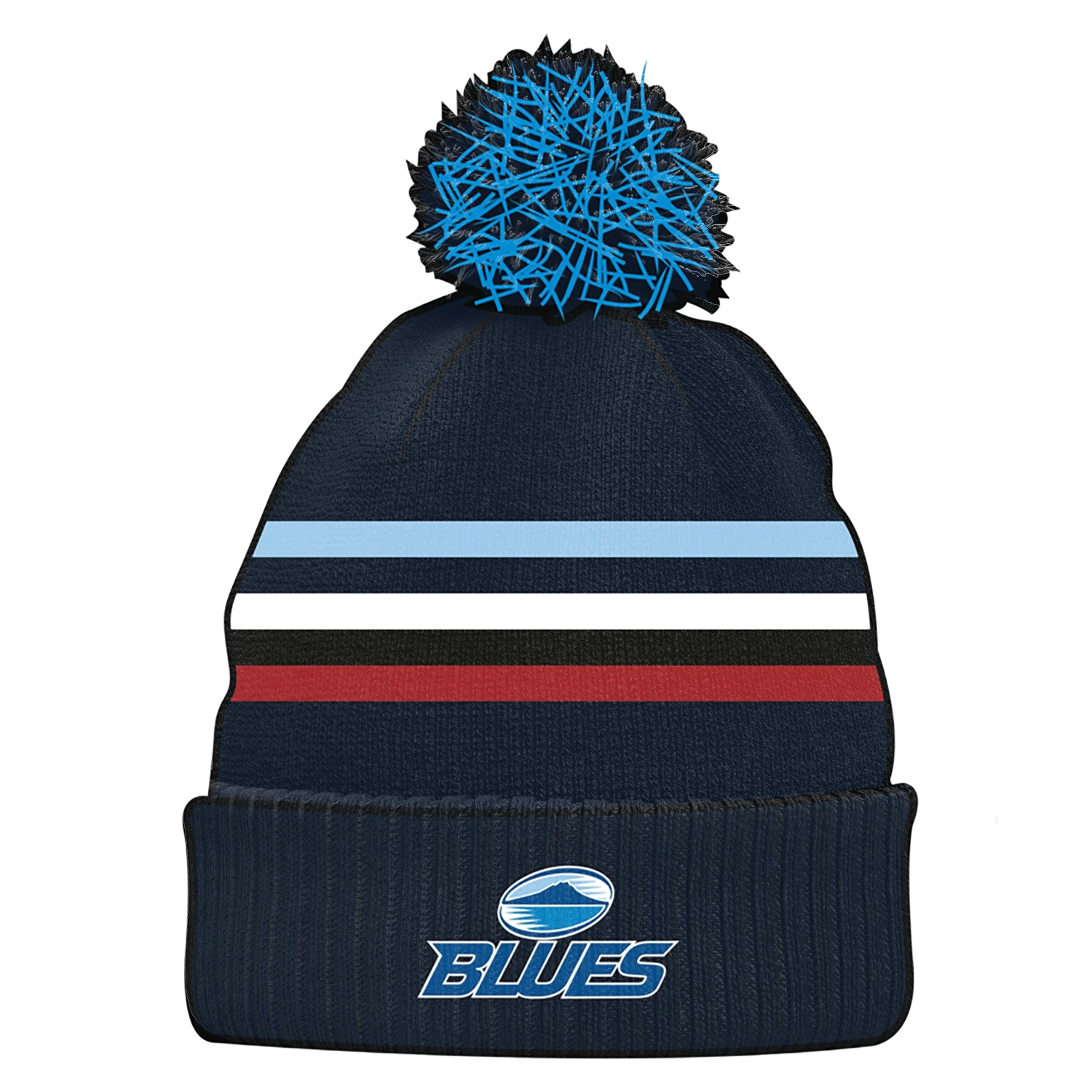 SR-BLUES-BEANIE.webp Blues Beanie Front View