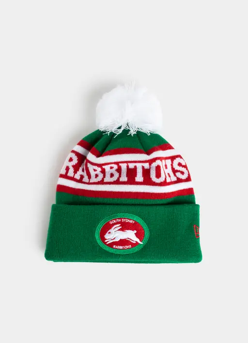 new-era-nrl-south-sydney-rabbitohs-retro-spellout-knit-medium-beanie-greenred-front-56891.webp