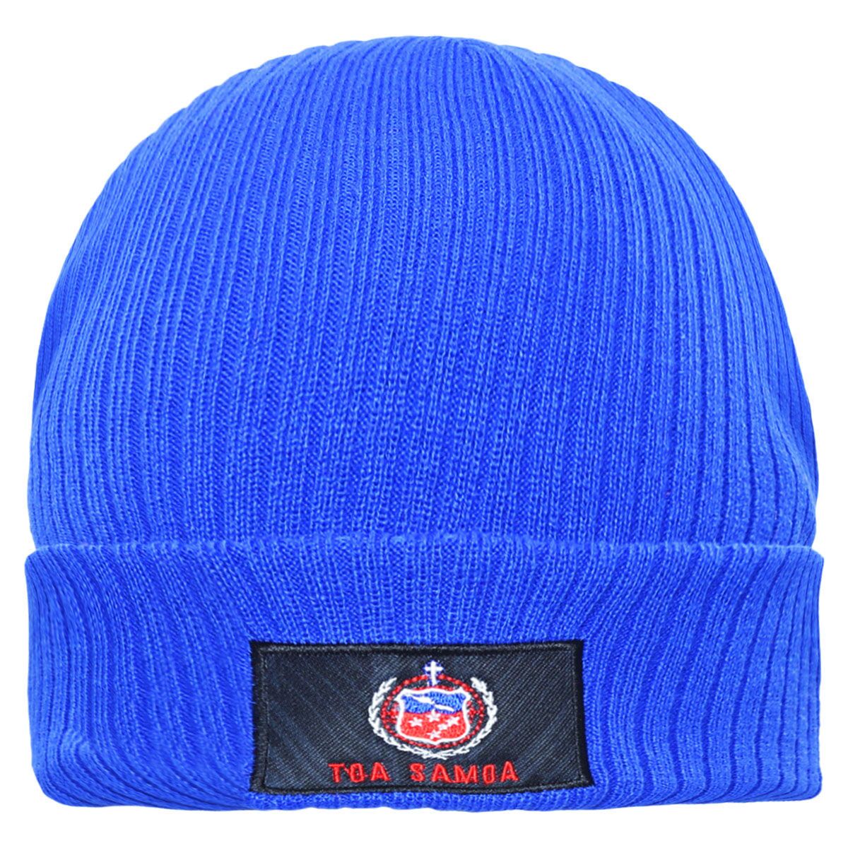 2024-Toa-Samoa-RL-Adult-Beanie_TSHTM24003_front.jpg Samoa Rugby League Beanie front view