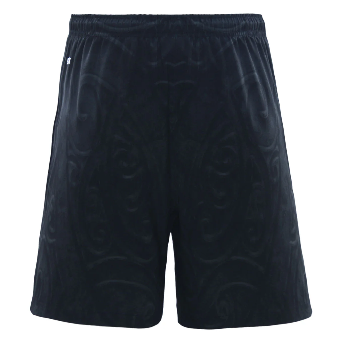 2025_NZ_MAORI_RUGBY_LEAGUE_MENS_GYM_SHORT_-_BLACK_NMSHM25001_back-jpg.webp NZ Maori 2025 Training Shorts Charcoal Back View