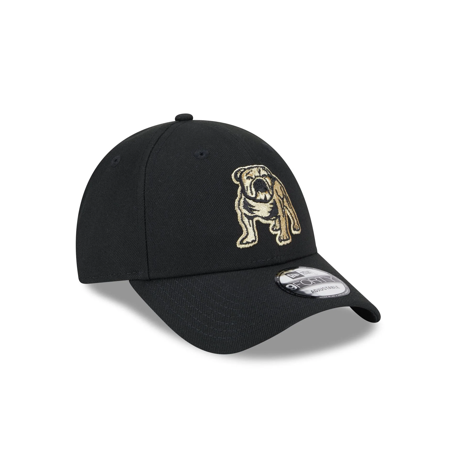 NRL Bulldogs 940 Snapback Cap Black/Gold front left NRL Bulldogs 940 Snapback Cap Black/Gold front left