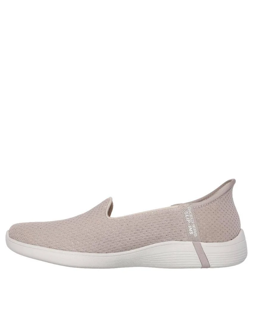 137291_tpgd_04.webp Womens Skechers OTG Luminary Taupe Gold Left Side View