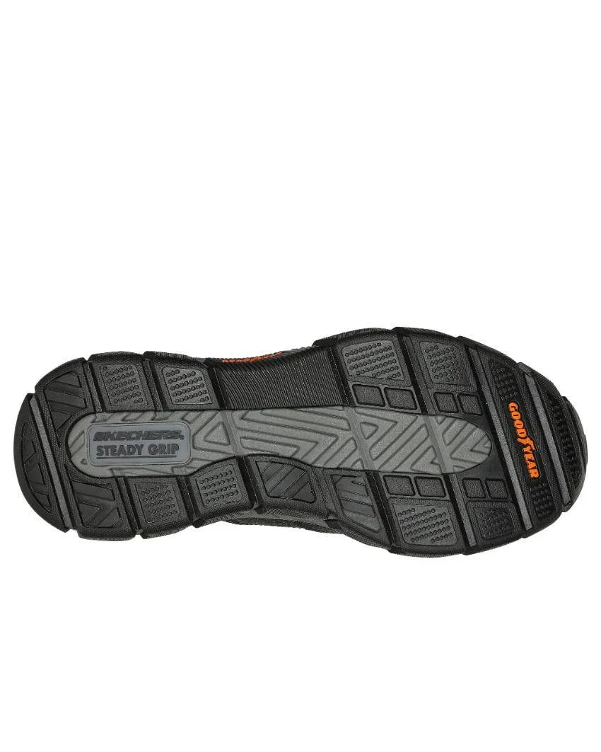 204809_blk_05.webp Mens Skechers Respected-Holmgren Black Bottom View