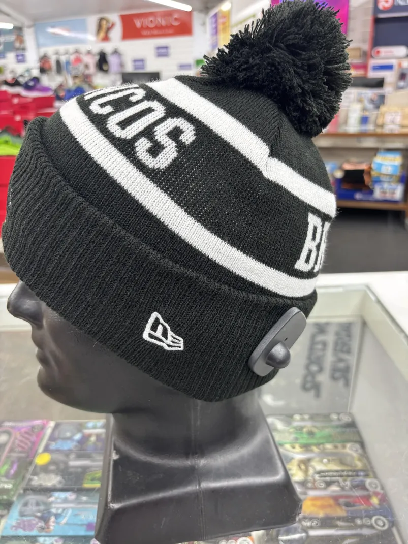 Broncos-Beanie-Black-White-Left.webp Broncos Beanie Black White Left