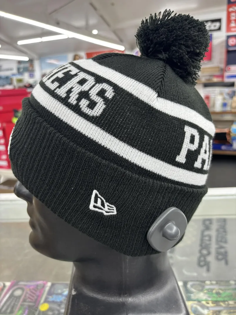 Panthers-Beanie-Black-White-Left.webp Panthers Beanie Black White Left