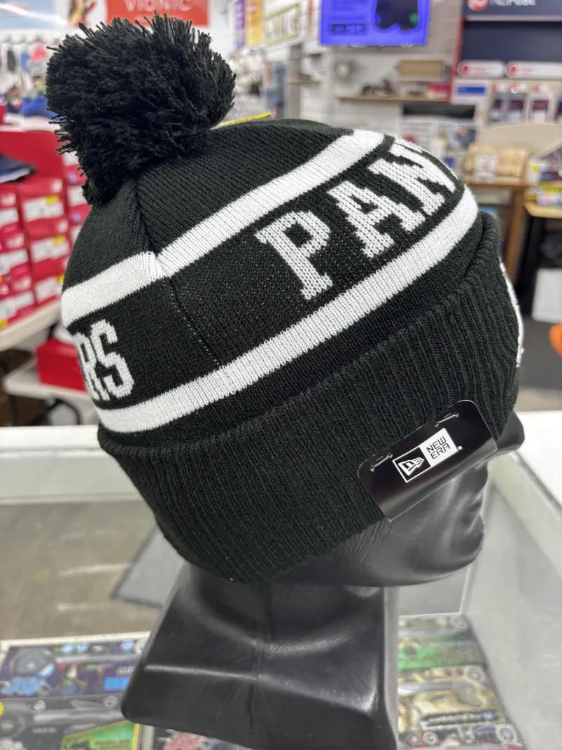 Panthers-Beanie-Black-White-Right.webp Panthers Beanie Black White RIght