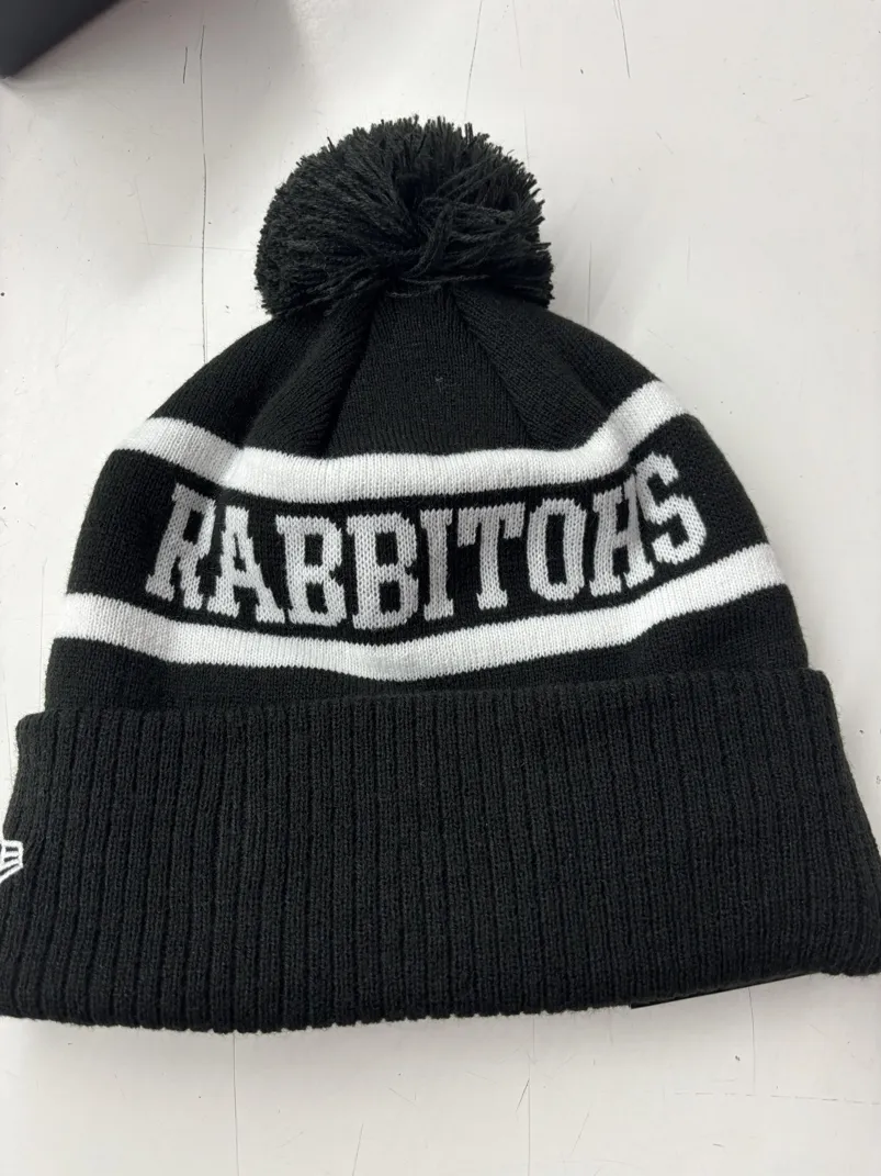 Rabbitohs-Beanie-Black-White-Flat-Back.webp Rabbitohs Beanie Black White Flat Back