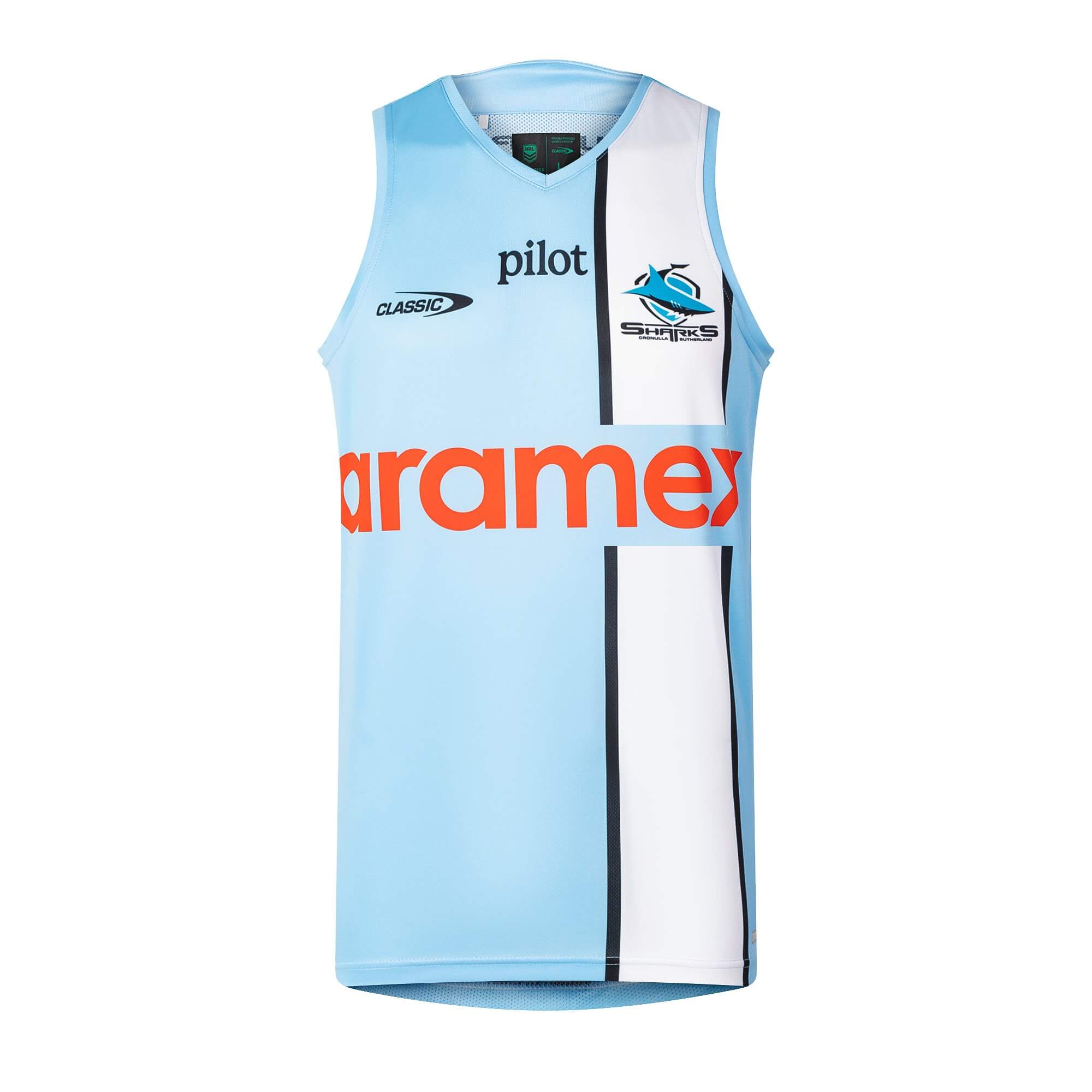 NRL Sharks 2026 Pro Training Singlet - Home Front