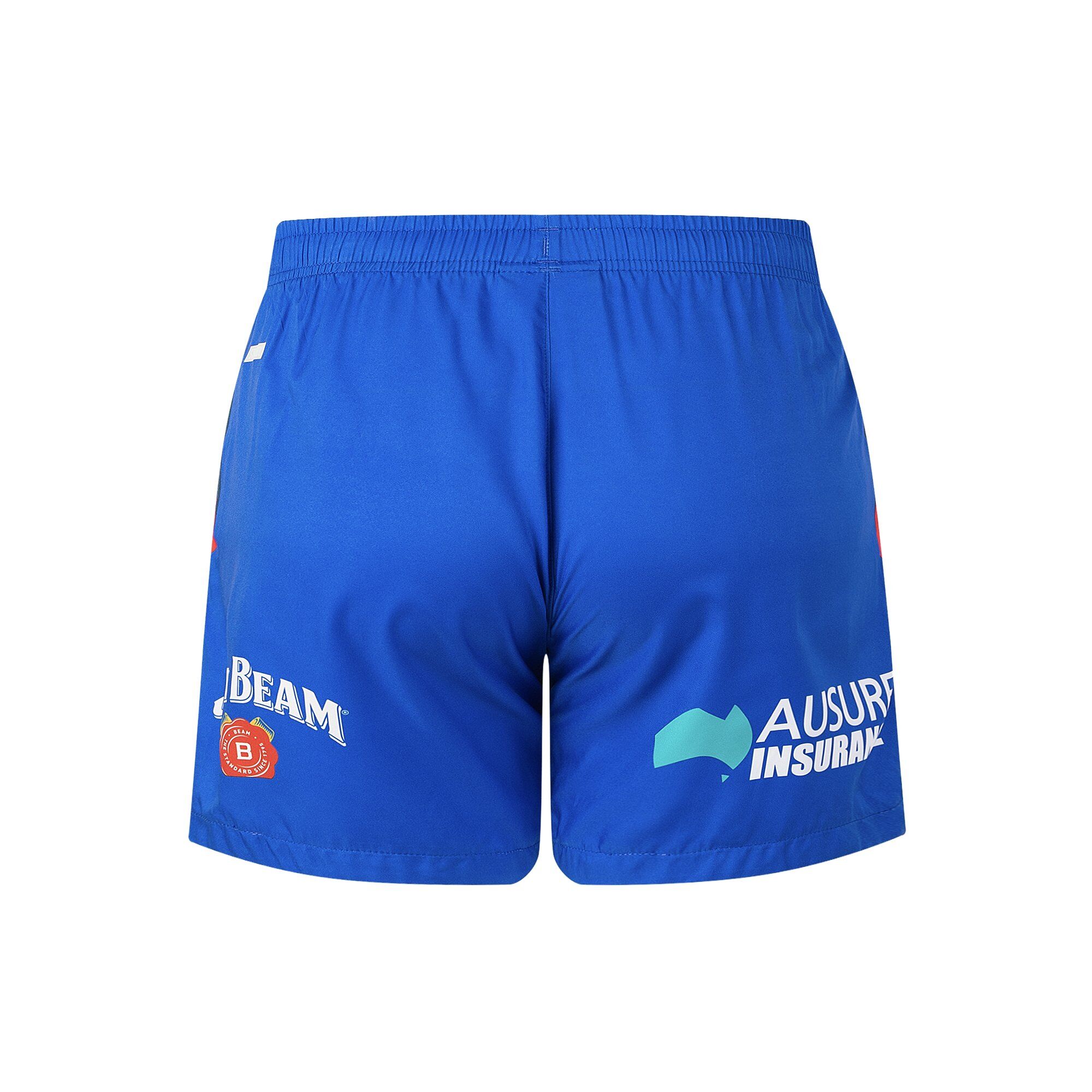 NRL Knights 2026 Performance Gym Shorts - Home Back