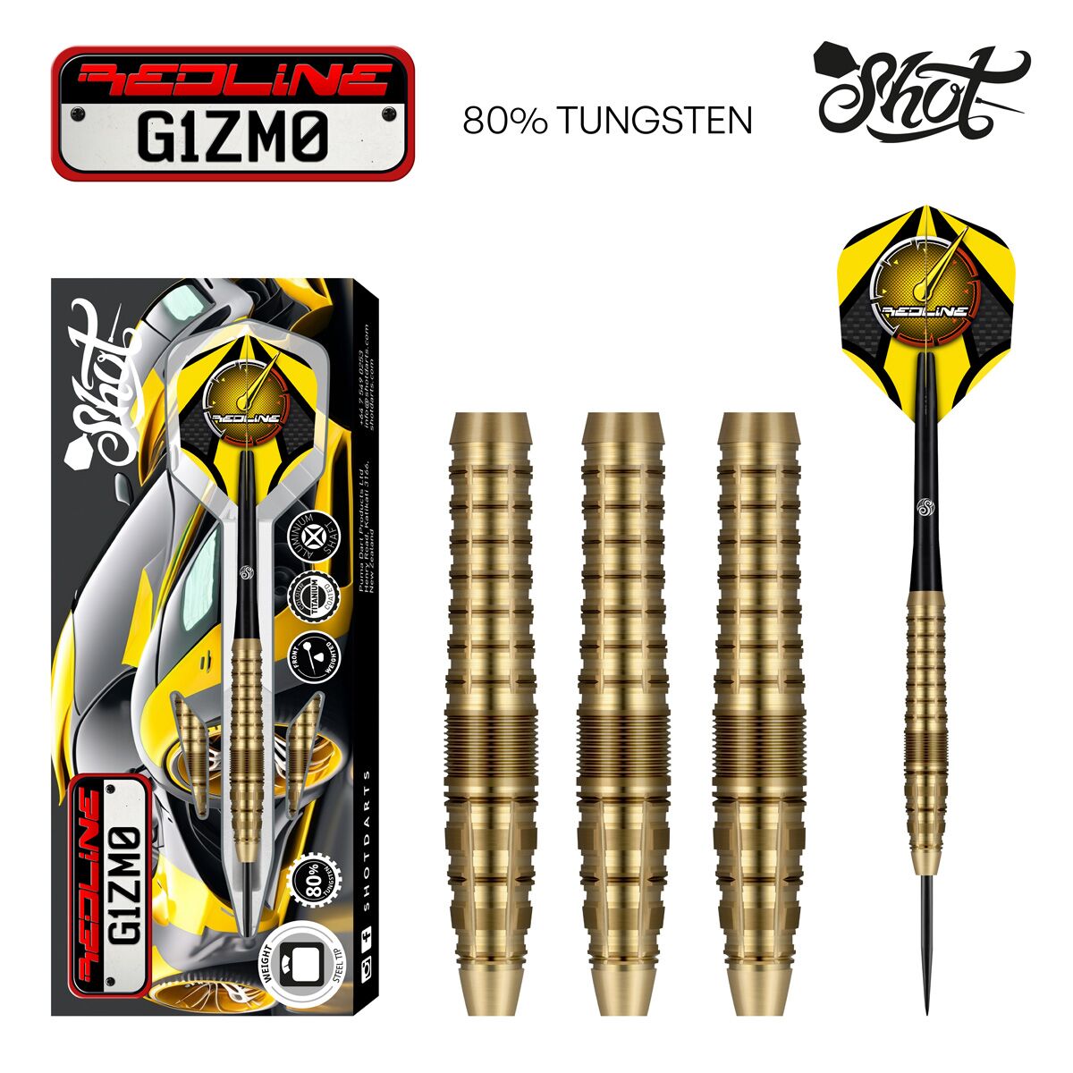 Redline G1ZM0 Steel Tip Dart Set