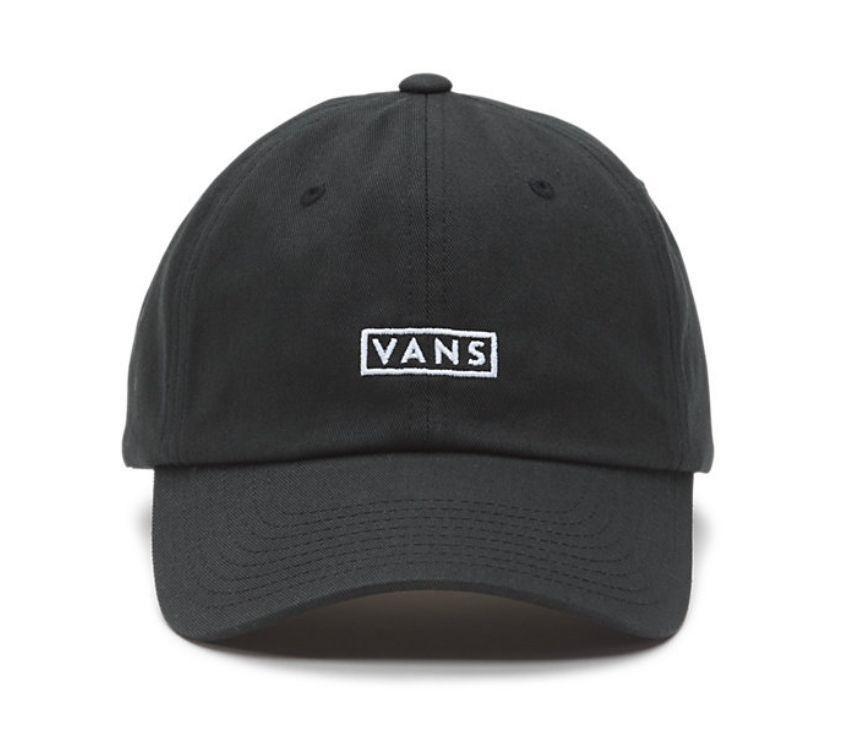 Mens Vans Curved Bill Jockey Hat Black
