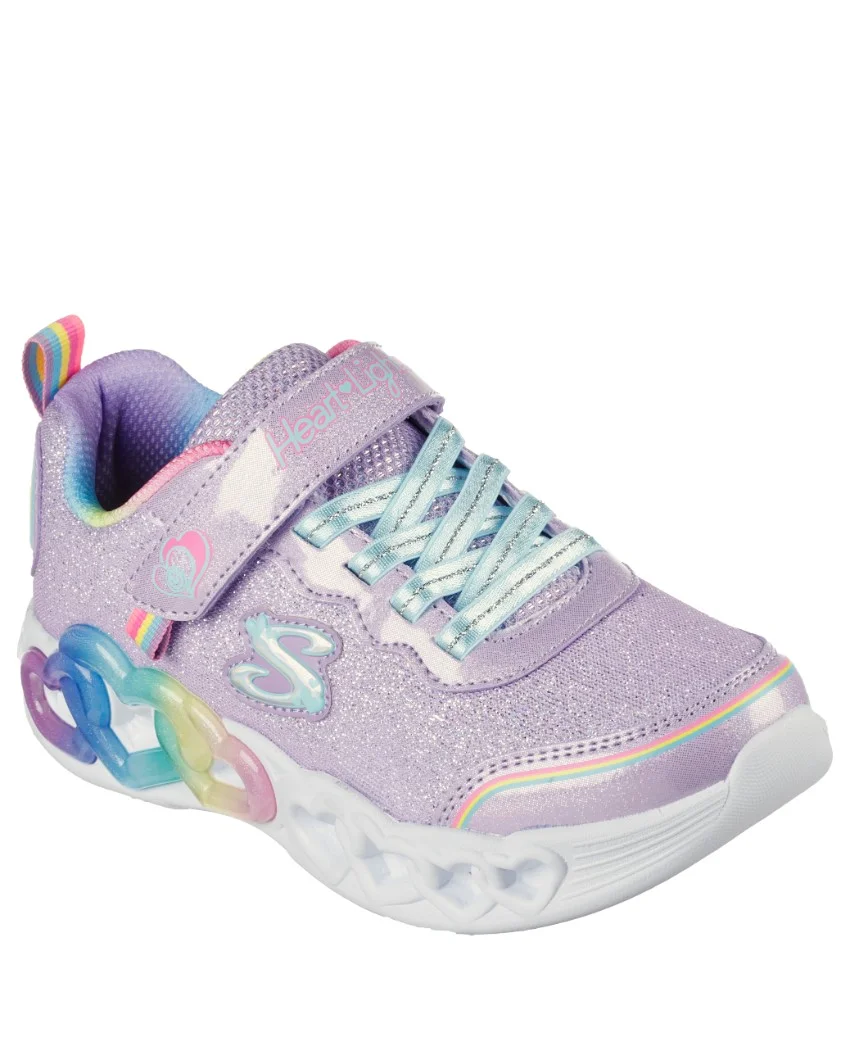 Skechers-Kids-Infinite-hearts-Purple-Front-View.webp