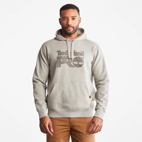 PRO HOOD HONCHO PULLOVER HOODIE GREY FRONT VIEW PRO HOOD HONCHO PULLOVER HOODIE GREY FRONT VIEW