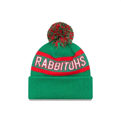 NRL-Rabbitohs-New-Era-Pom-Pom-Beanie-Back-View.webp Rabbitohs New Era Pom Pom Beanie Back View