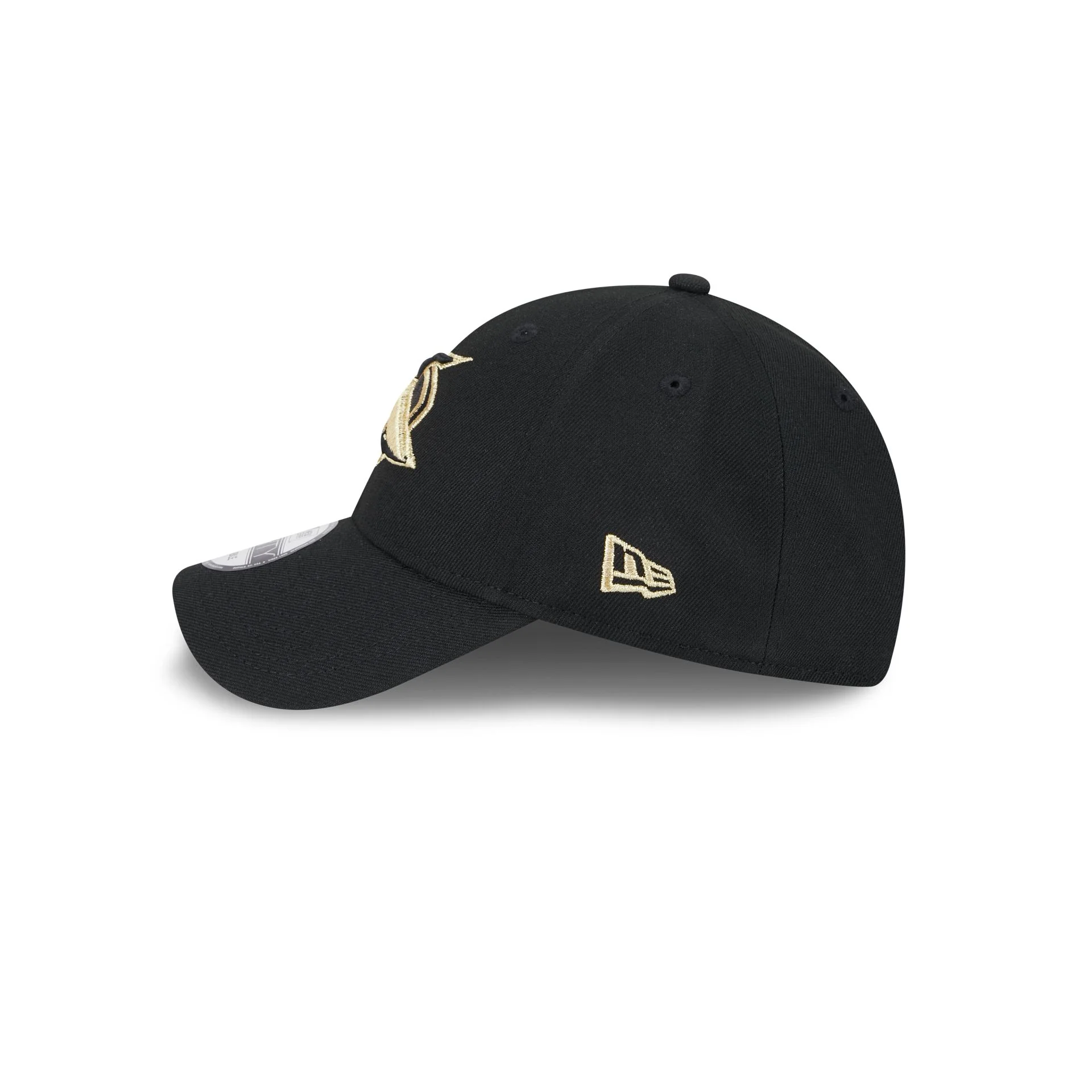 NRL Sharks 940 Snapback Cap Black/Gold left NRL Sharks 940 Snapback Cap Black/Gold left