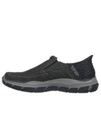 204809_blk_04.webp Mens Skechers Respected-Holmgren Black Left Side View