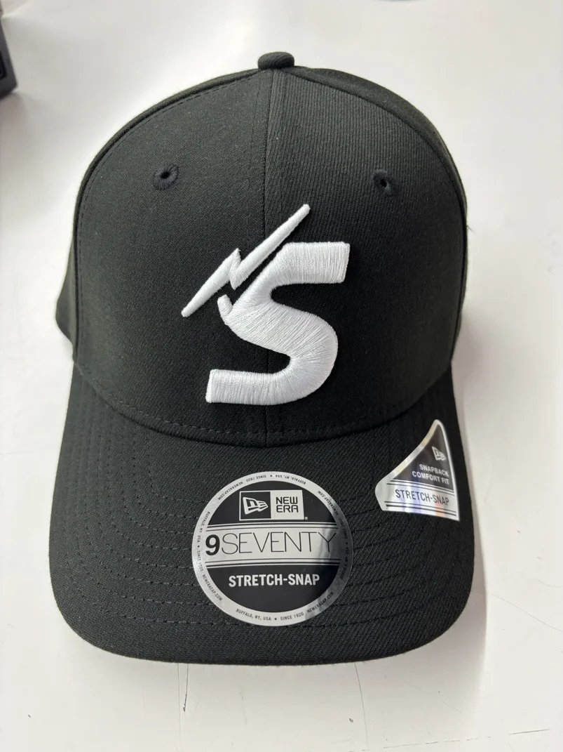 NRL-Storm-970SS-Snapback-Cap-Black-White-Front.webp NRL Storm 970SS Snapback Cap Black White Front View