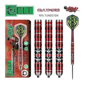 Celt Claymore Steel Tip Dart Set-90% Tungsten Barrels