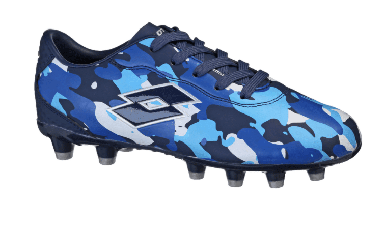 Kids Lotto Nova FG Blue Camo