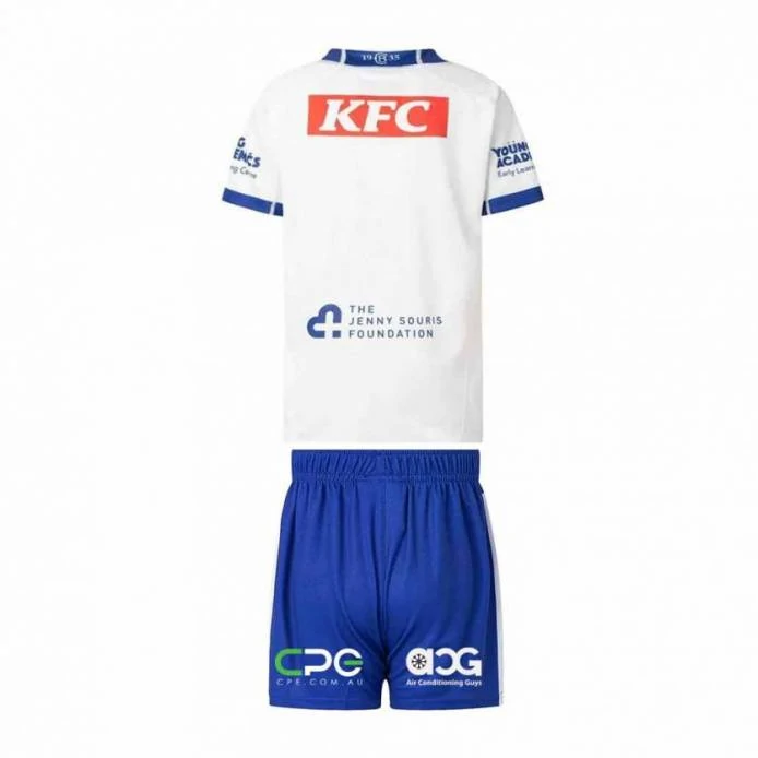NRL Bulldogs 2023 Infant Set Back View