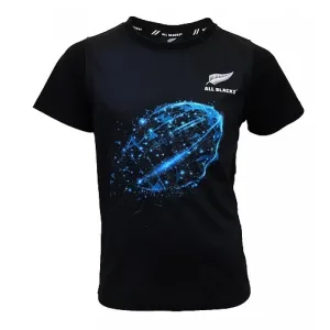 All Blacks Kids Rugby Ball T-shirt