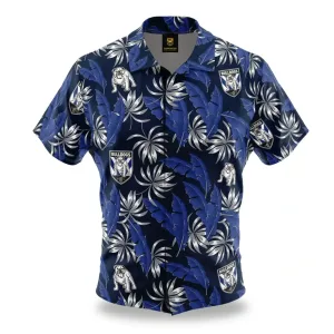 NRL Bulldogs "Paradise" Hawaiian Shirt