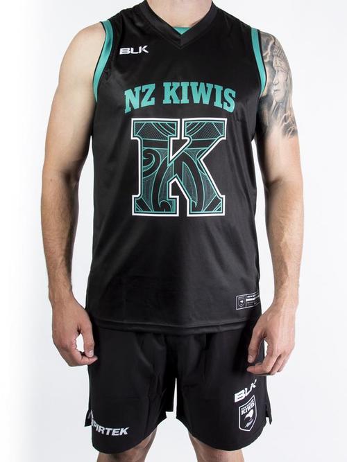 NZ KIWIS 2021 BASKETBALL SINGLET MENS