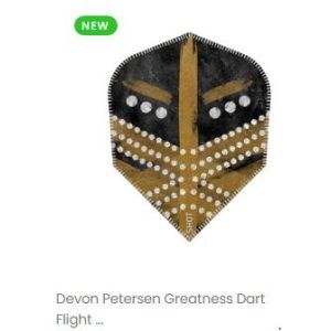 Devon Petersen Greatness Dart Flight