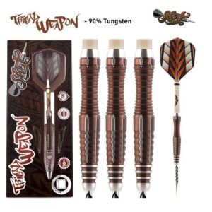Tribal Weapon 1 Series Steel Tip Dart Set-90% Tungsten