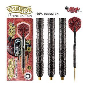 Warrior Kapene Steel Tip Dart Set-90% Tungsten Barrels