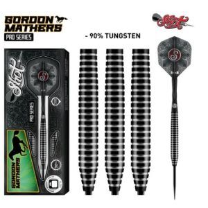 Gordon Mathers-Pro Series Steel Tip 90% Tungsten Dart Set