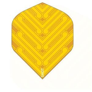 Manu Yellow Dart Flight Set-Standard