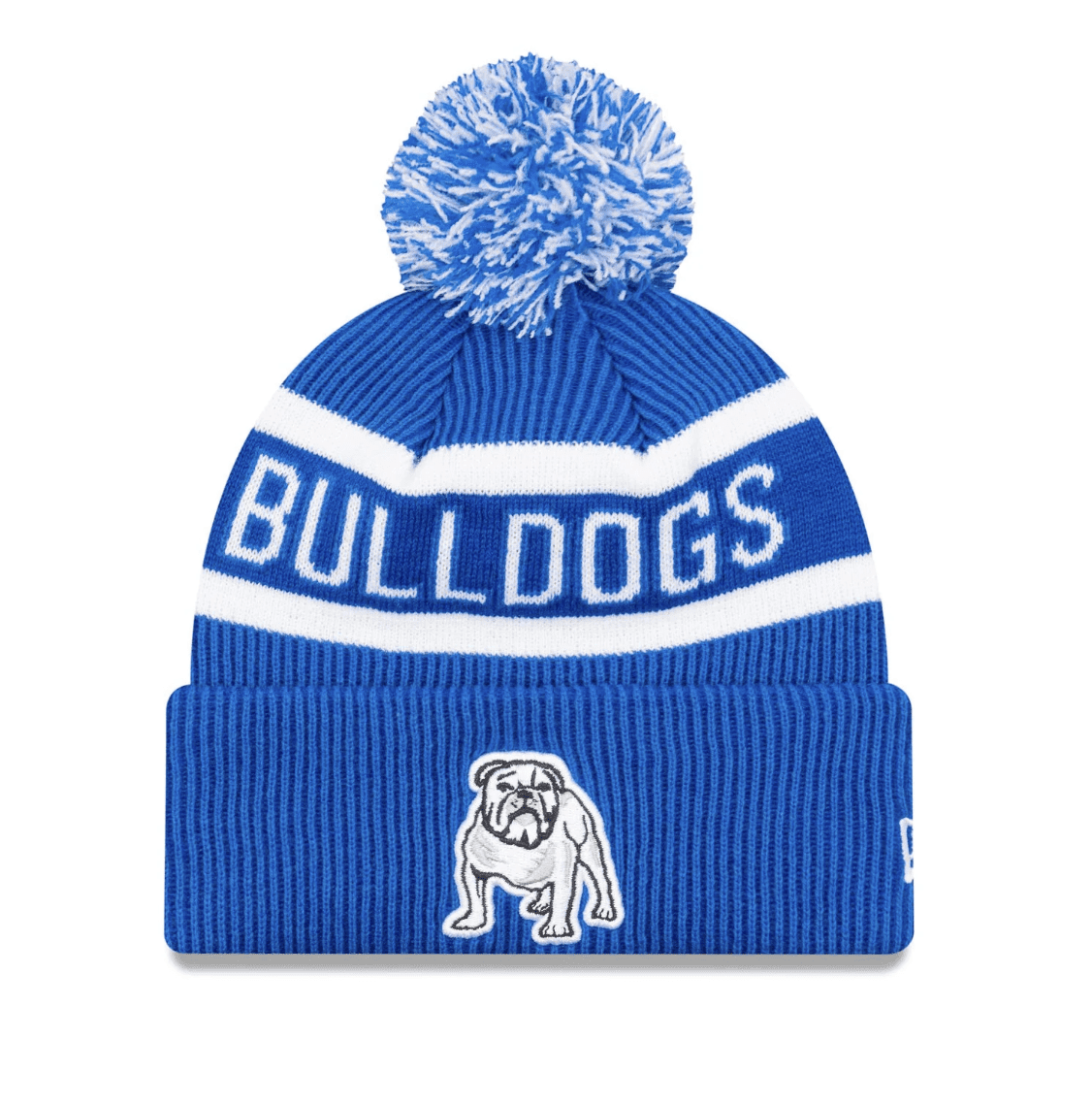 NRL Bulldogs New Era Pom Pom Beanie
