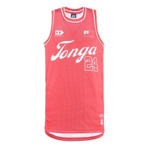 Tonga Rugby League Basketball Singlet