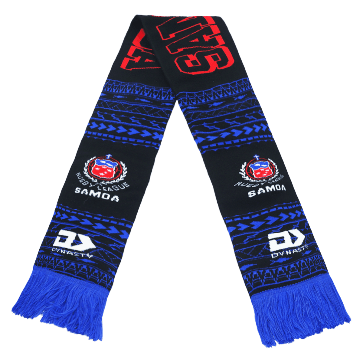 Samoa Rugby League Scarf front view