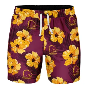 NRL Broncos Swim Shorts