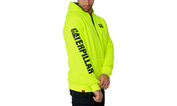 yellow cat right sleeve yellow cat reversible hoodie right sleeve angle