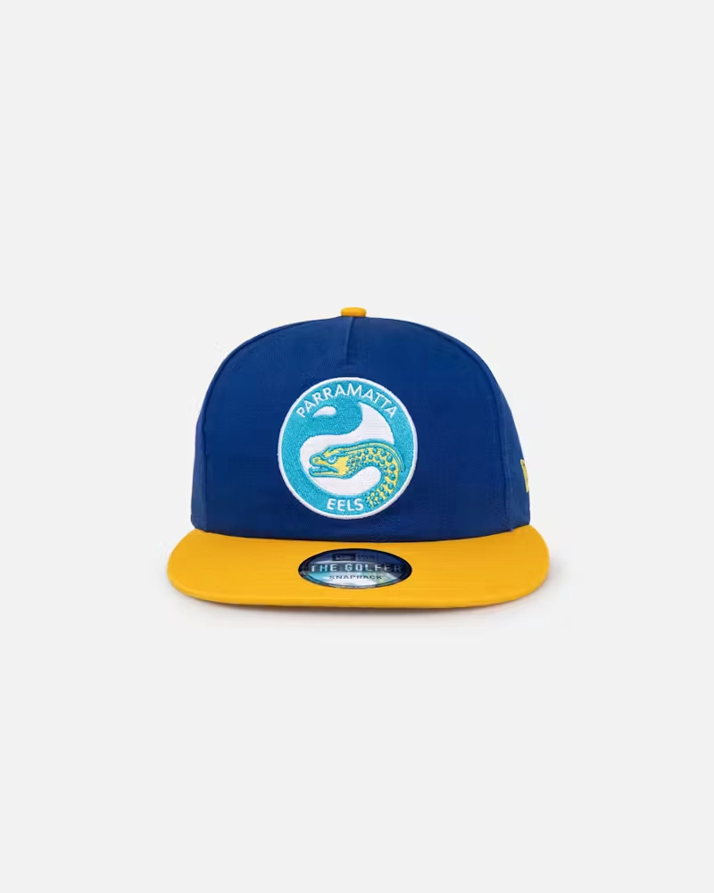 New-Era-Eels-GOLFER-Retro-Snapback-Front.webp New Era Eels GOLFER 'Retro' Snapback Front