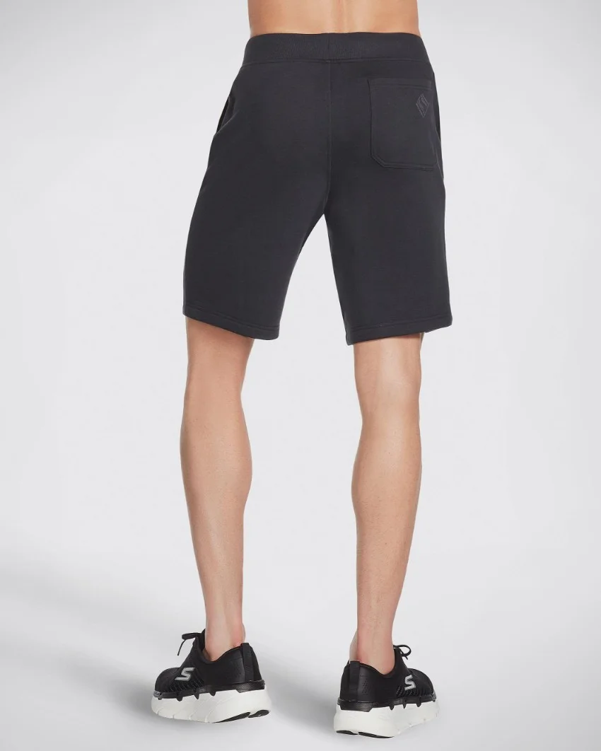 Skechers Men's Explorer 9" Shorts Black Back Skechers Men's Explorer 9" Shorts Black Back