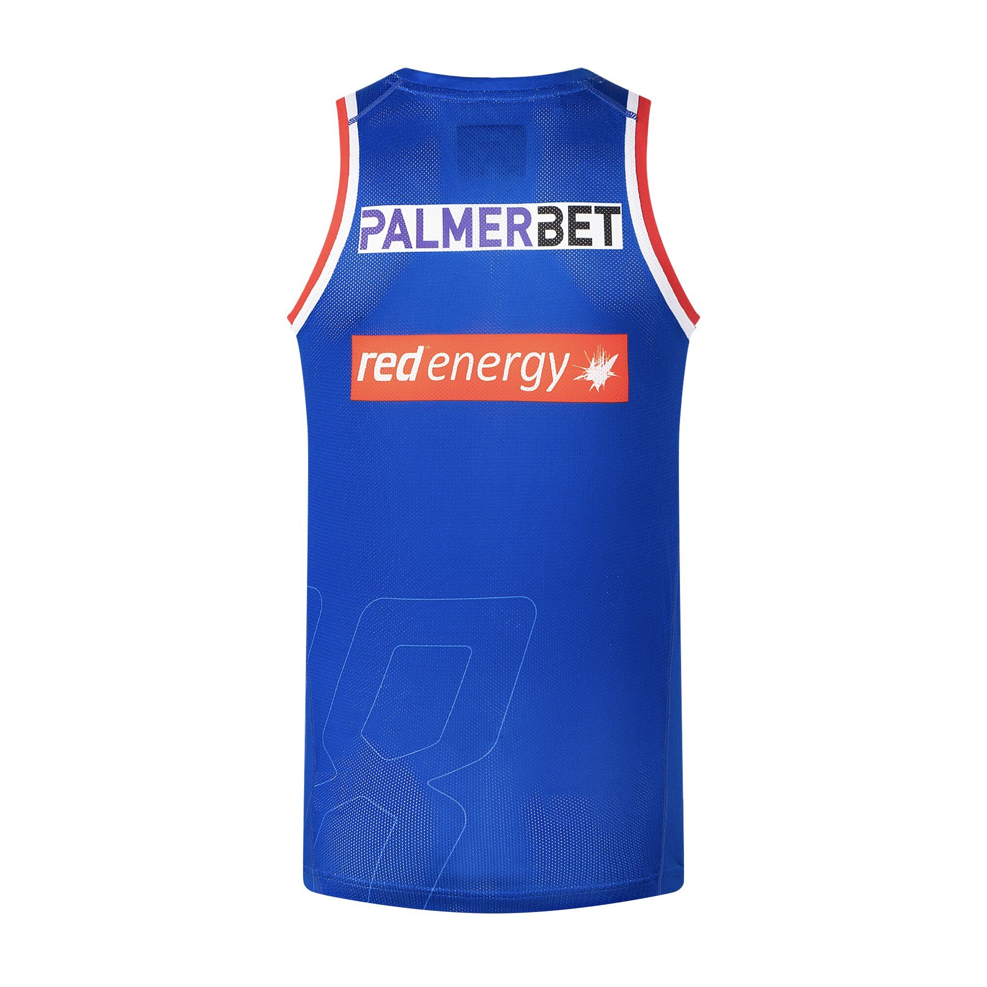 NRL Knights 2026 Pro Training Singlet - Home Back
