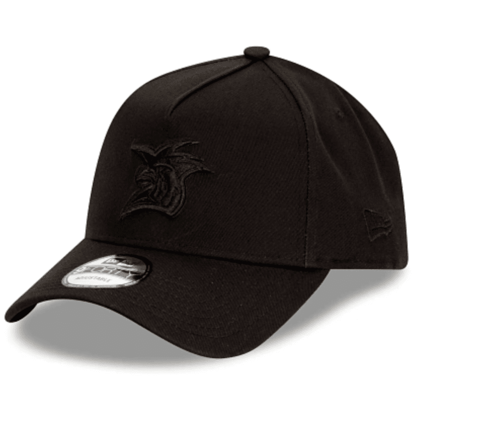 NRL Roosters  New Era Snapback Cap Black/Black