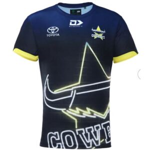 2023 QUEENSLAND COWBOYS MENS WARM UP TEE