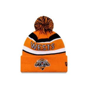NRL Tigers New Era Pom Pom Beanie