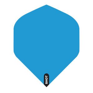 Shot Darts Flight Set-Blue Standard