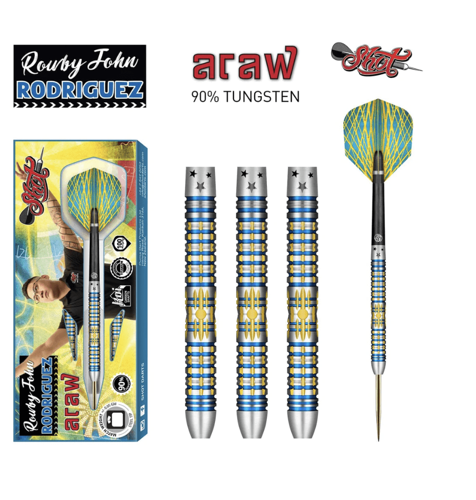 John Rodriguez Steel Tip Dart Set-90%