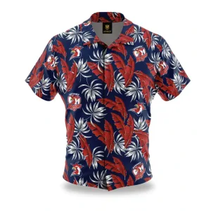 NRL Roosters "Paradise" Hawaiian Shirt