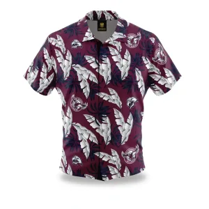 NRL Sea Eagles "Paradise" Hawaiian Shirt