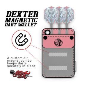 Shot Dexter Dart Wallet-Red Trim